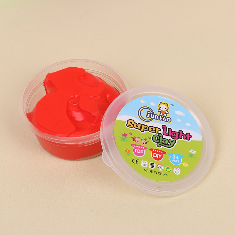 Super light clay 12 color plasticine toys children&#039;s color clay set manufacturers wholesale educational diy manual
