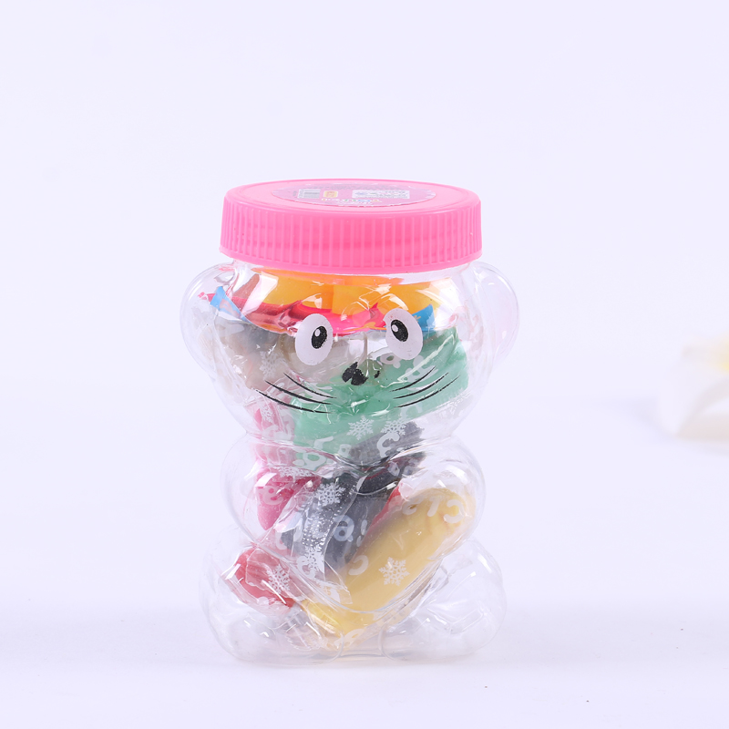 Cartoon Character Plastic Jar Packaging Children&#039;s Educational Colorful Plasticine Clay Suit Various Styles