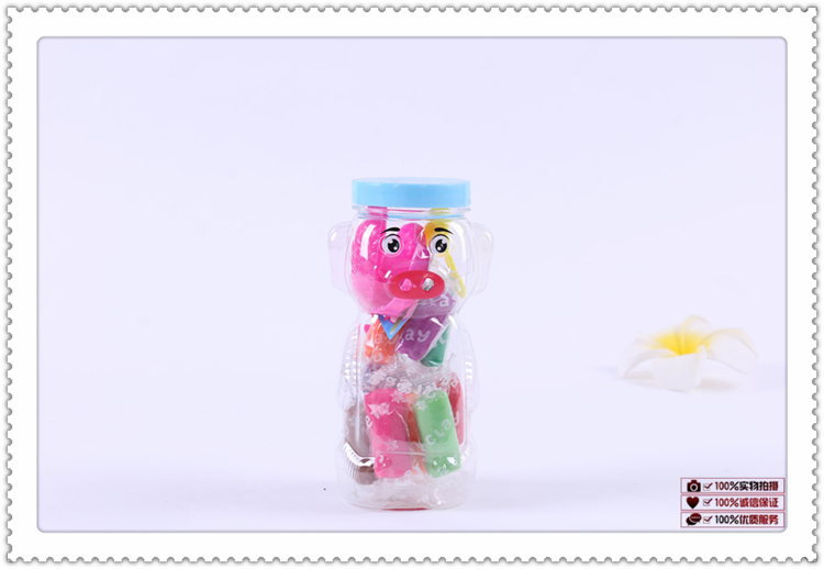 Cartoon Character Plastic Jar Packaging Children's Educational Colorful Plasticine Clay Suit Various Styles