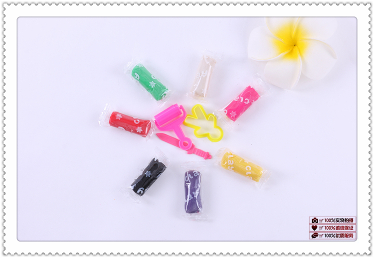 Cartoon Character Plastic Jar Packaging Children's Educational Colorful Plasticine Clay Suit Various Styles