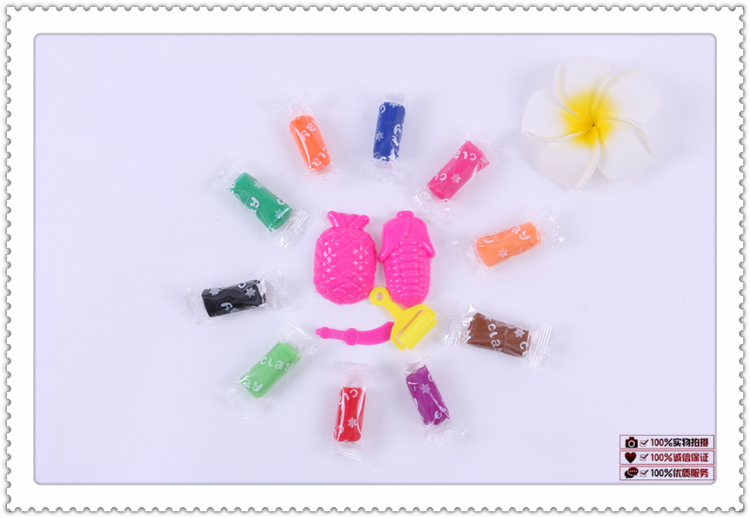 Cartoon Character Plastic Jar Packaging Children's Educational Colorful Plasticine Clay Suit Various Styles