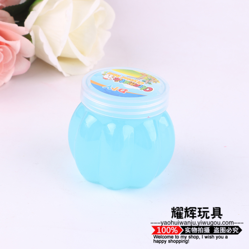 Liquid glass clay colored transparent bouncing crystal plasticine non-toxic environmentally friendly 