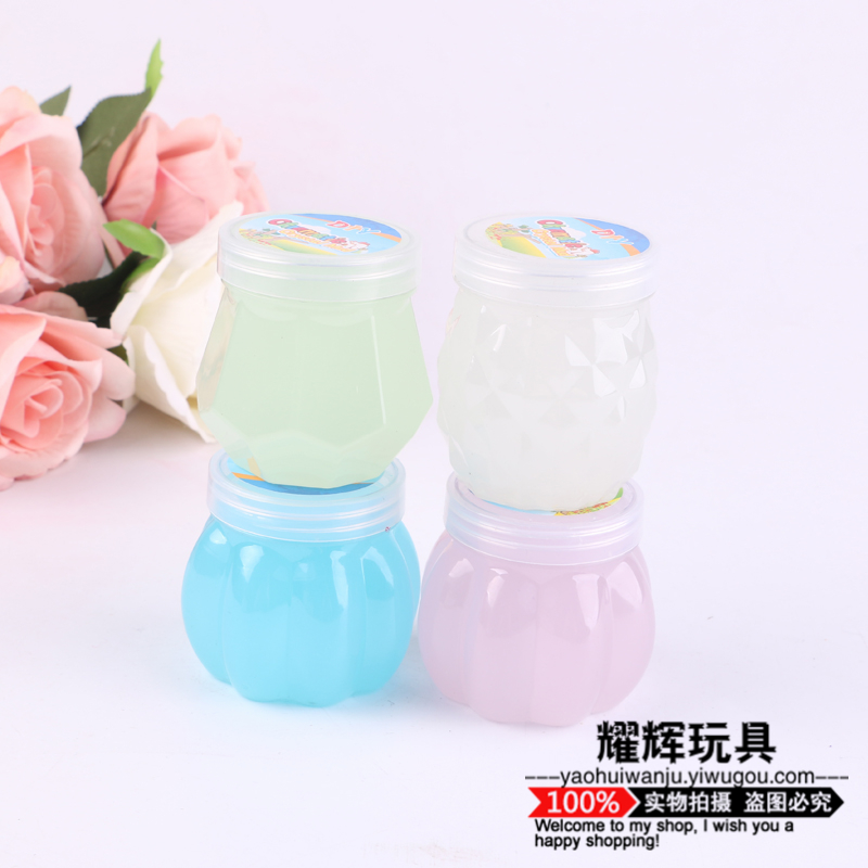 Liquid glass clay colored transparent bouncing crystal plasticine non-toxic environmentally friendly Liquid glass clay colored transparent bouncing crystal plasticine non-toxic environmentally friendly