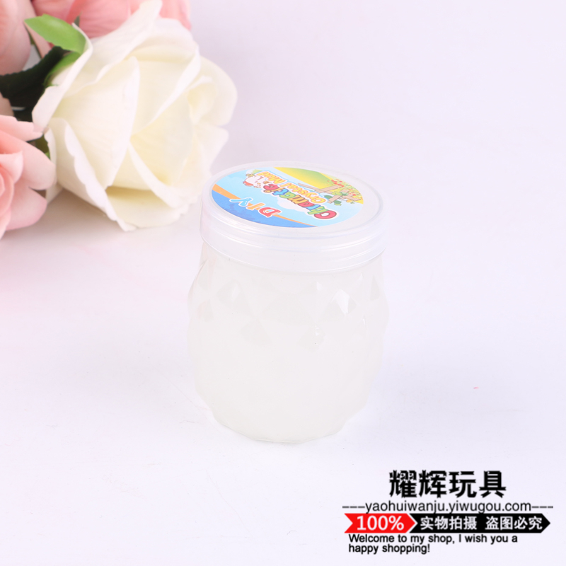Liquid glass clay colored transparent bouncing crystal plasticine non-toxic environmentally friendly Liquid glass clay colored transparent bouncing crystal plasticine non-toxic environmentally friendly