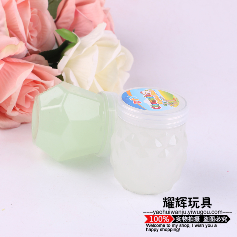 Liquid glass clay colored transparent bouncing crystal plasticine non-toxic environmentally friendly Liquid glass clay colored transparent bouncing crystal plasticine non-toxic environmentally friendly