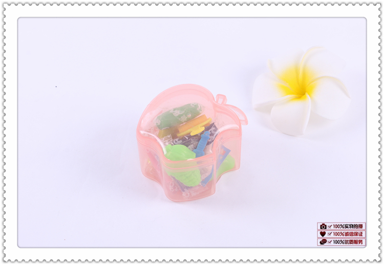 Children's Modeling Clay Space Clay Children's DIY Suit Toys 12 Color Plasticine Non-Toxic Crystal Color Clay
