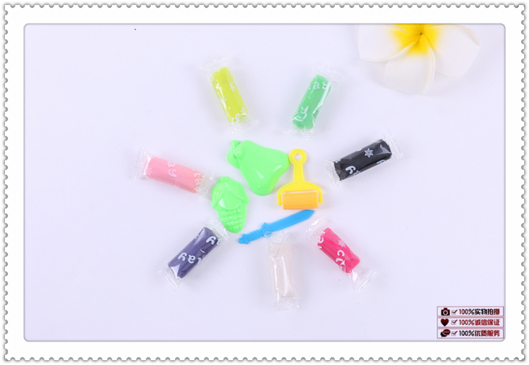 Children's Modeling Clay Space Clay Children's DIY Suit Toys 12 Color Plasticine Non-Toxic Crystal Color Clay
