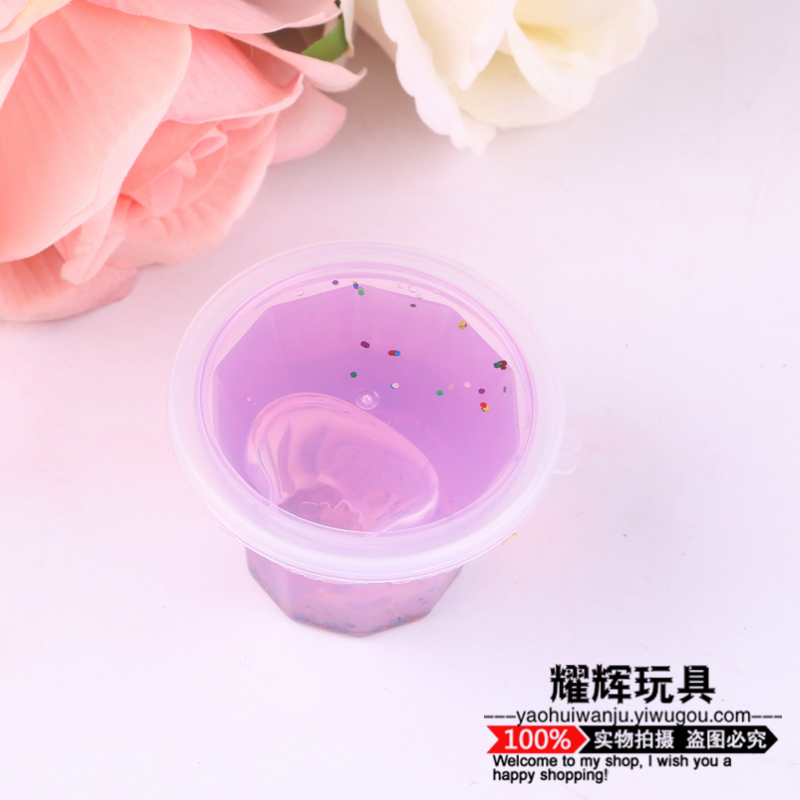 Children&#039;s 5D crystal clay clay ultralight clay plasticine creative handmade clay polychromatic transparent 