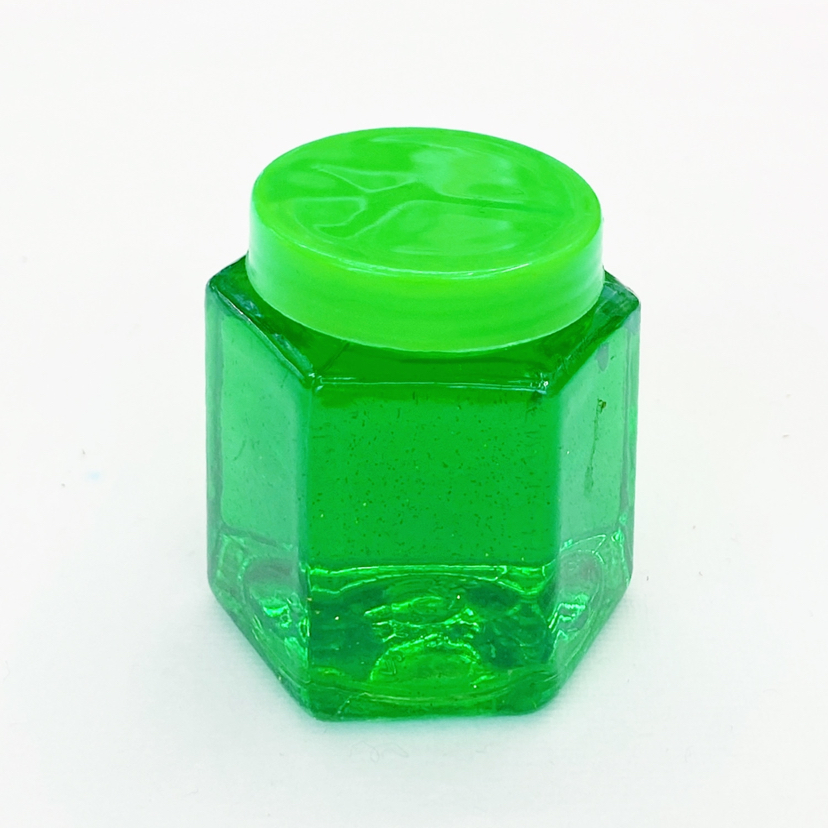 Internet Hot Hexagonal Bottle Crystal Mud Colored Clay DIY Jelly Mud Plasticine Transparent Crystal Mud Light Brickearth