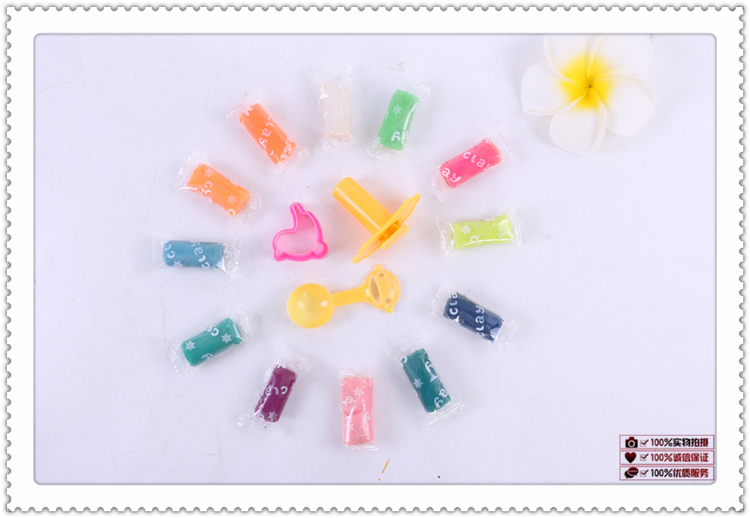 Children's Boys and Girls Toys 12 Color Sand Set Plasticine Ultra Light Clay Safe Non-Toxic Environmental Protection