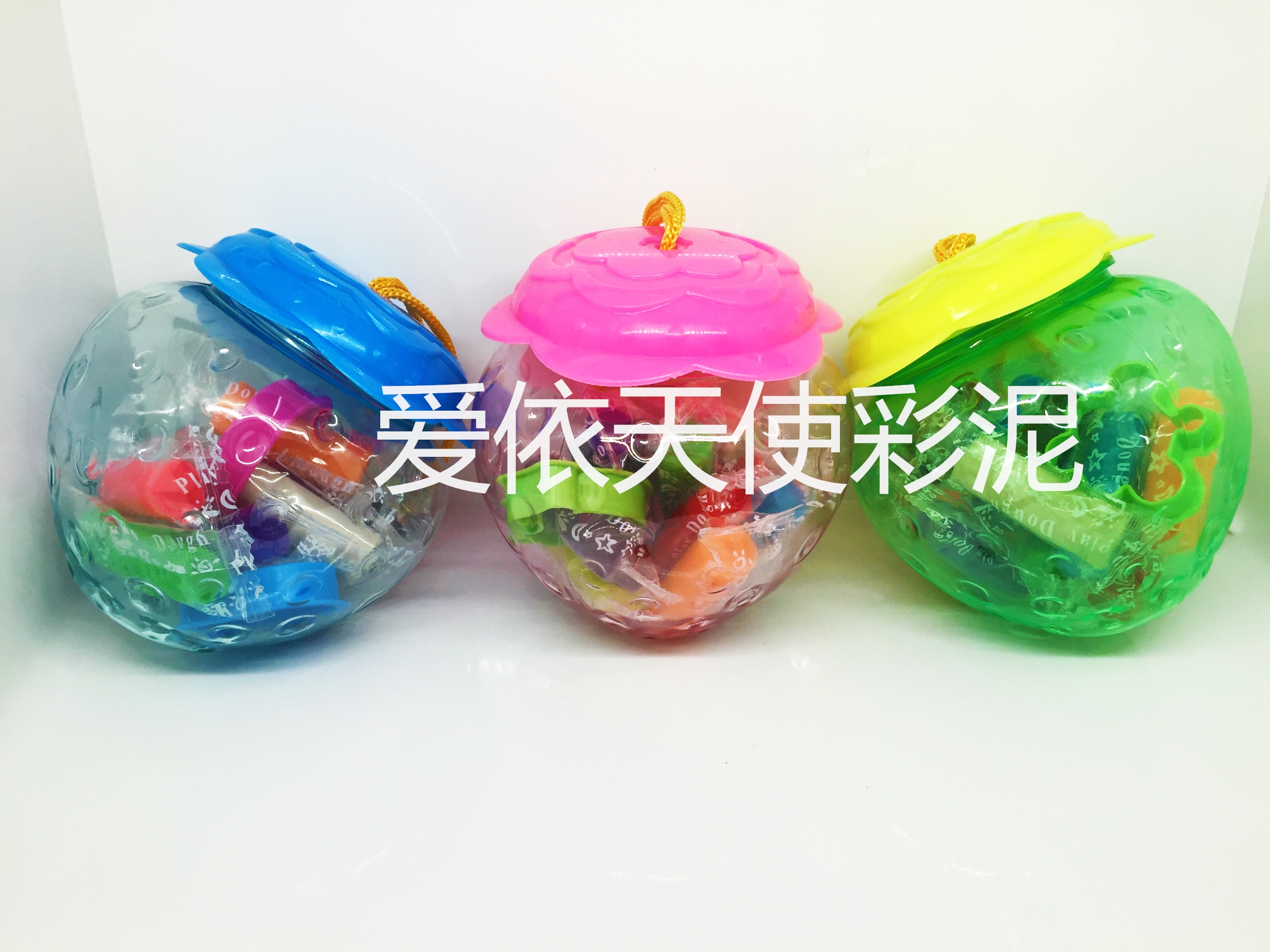 Strawberry DIY creative environmental protection non-toxic 3D color clay plasticine