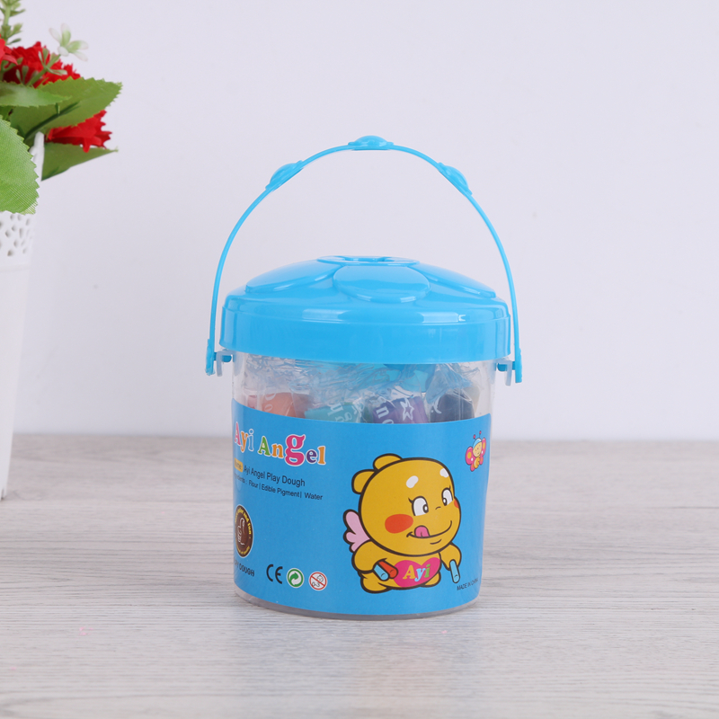 Small round barrel DIY creative 3D color clay plasticine