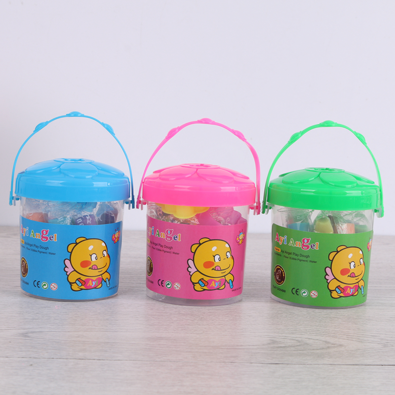 Small round barrel DIY creative 3D color clay plasticine