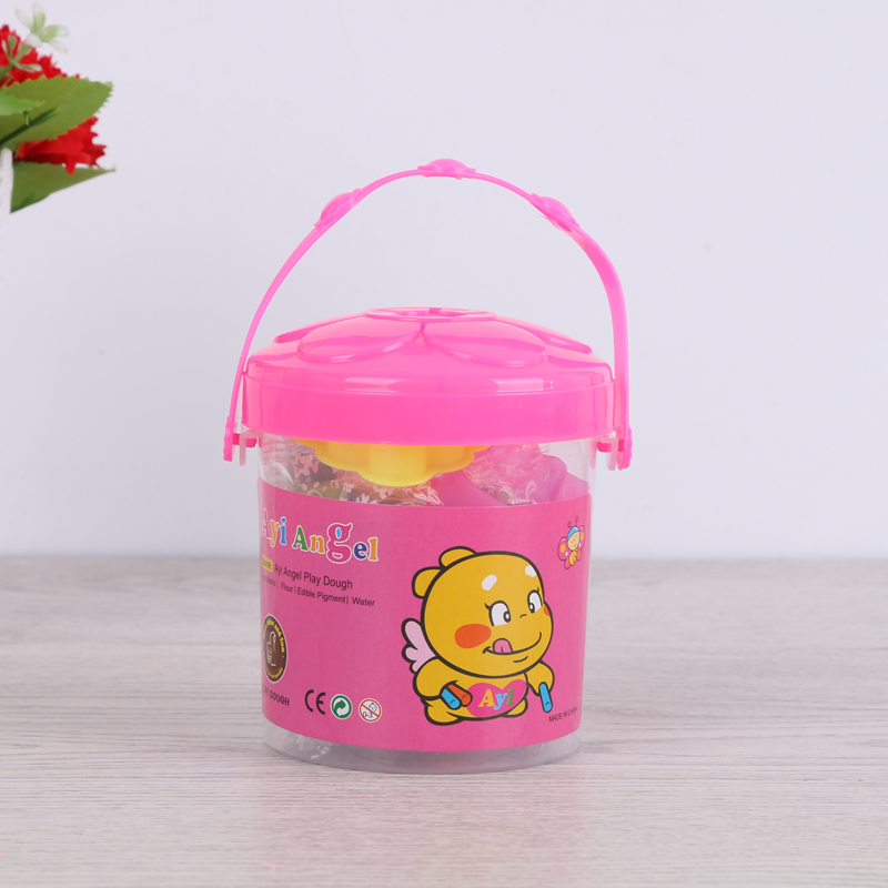 Small round barrel DIY creative 3D color clay plasticine