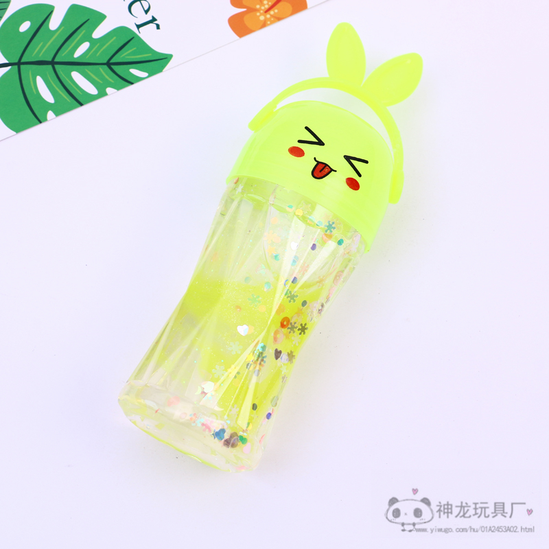 Slim Foaming Glue Transparent Jelly Plasticine Crystal Mud Fun Decompression Mud Stamp Mud Six-Color Set