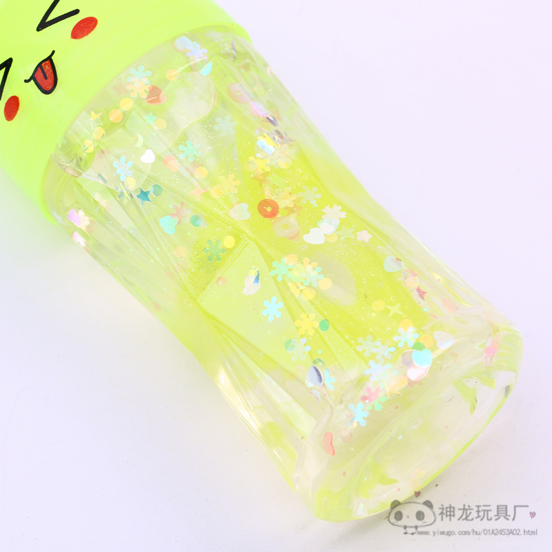 Slim Foaming Glue Transparent Jelly Plasticine Crystal Mud Fun Decompression Mud Stamp Mud Six-Color Set