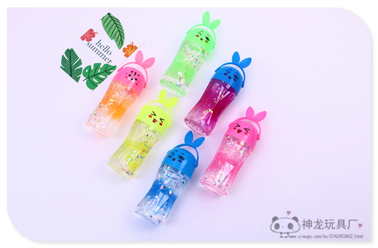 Slim Foaming Glue Transparent Jelly Plasticine Crystal Mud Fun Decompression Mud Stamp Mud Six-Color Set Slim Foaming Glue Transparent Jelly Plasticine Crystal Mud Fun Decompression Mud Stamp Mud Six-Color Set