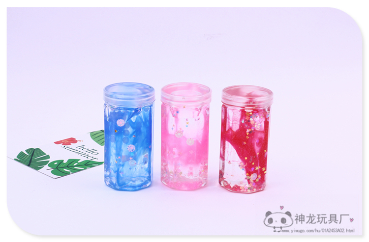 Factory Direct Sales Colorful Sequins Canned Crystal Clay Children's DIY Toy Set Clay Lime Plasticine Factory Direct Sales Colorful Sequins Canned Crystal Clay Children's DIY Toy Set Clay Lime Plasticine