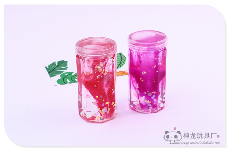 Factory Direct Sales Colorful Sequins Canned Crystal Clay Children's DIY Toy Set Clay Lime Plasticine Factory Direct Sales Colorful Sequins Canned Crystal Clay Children's DIY Toy Set Clay Lime Plasticine