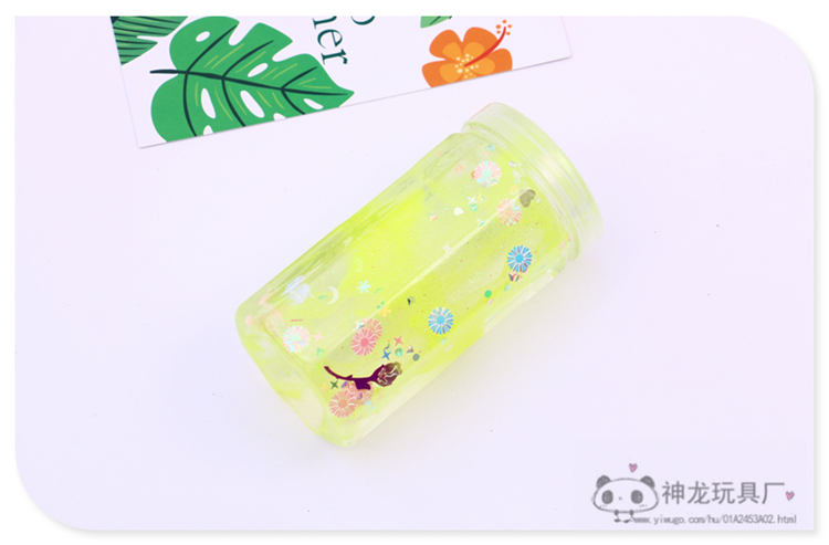 Factory Direct Sales Colorful Sequins Canned Crystal Clay Children's DIY Toy Set Clay Lime Plasticine Factory Direct Sales Colorful Sequins Canned Crystal Clay Children's DIY Toy Set Clay Lime Plasticine