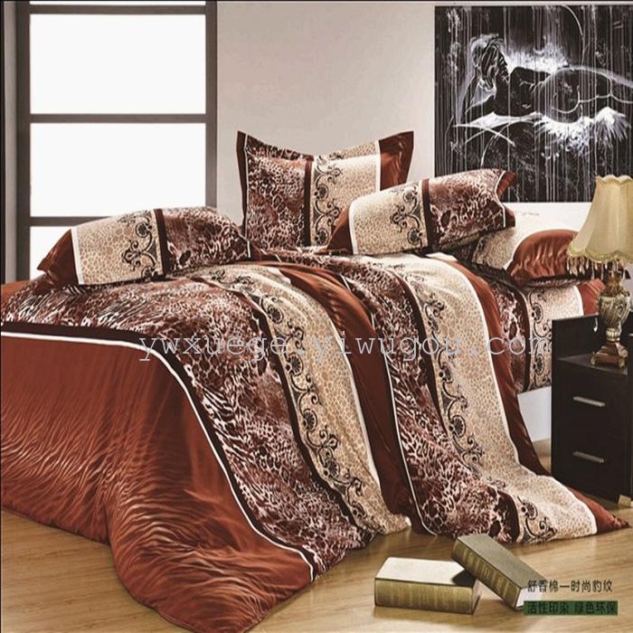 Snow pigeon wedding bedding textile Shu Xiang pattern cotton four set color range trade selling cheap marketing quality assurance--colorful roses Snow pigeon wedding bedding textile Shu Xiang pattern cotton four set color range trade selling cheap marketing quality assurance--colorful roses