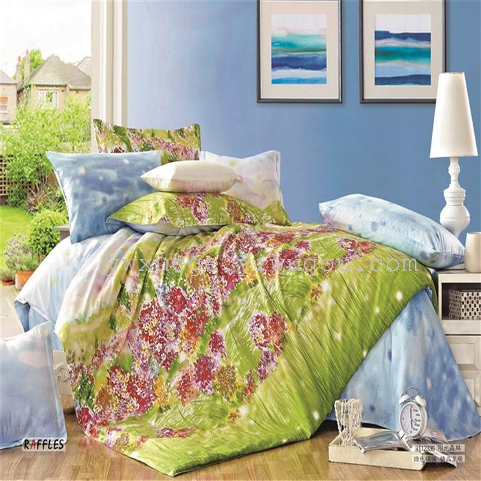 Four sets of four sets of 100% wedding bedding cotton reactive printing good permeability factory direct vision phantom of the Opera Four sets of four sets of 100% wedding bedding cotton reactive printing good permeability factory direct vision phantom of the Opera