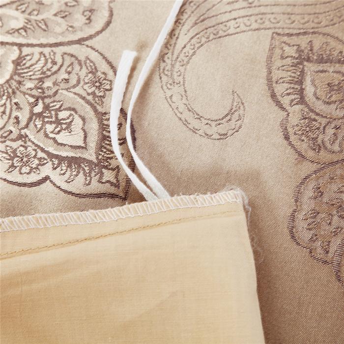 Ywxuege tiansi cotton satin-jacquard four-piece wedding bedding set olandi - milk white export Ywxuege tiansi cotton satin-jacquard four-piece wedding bedding set olandi - milk white export
