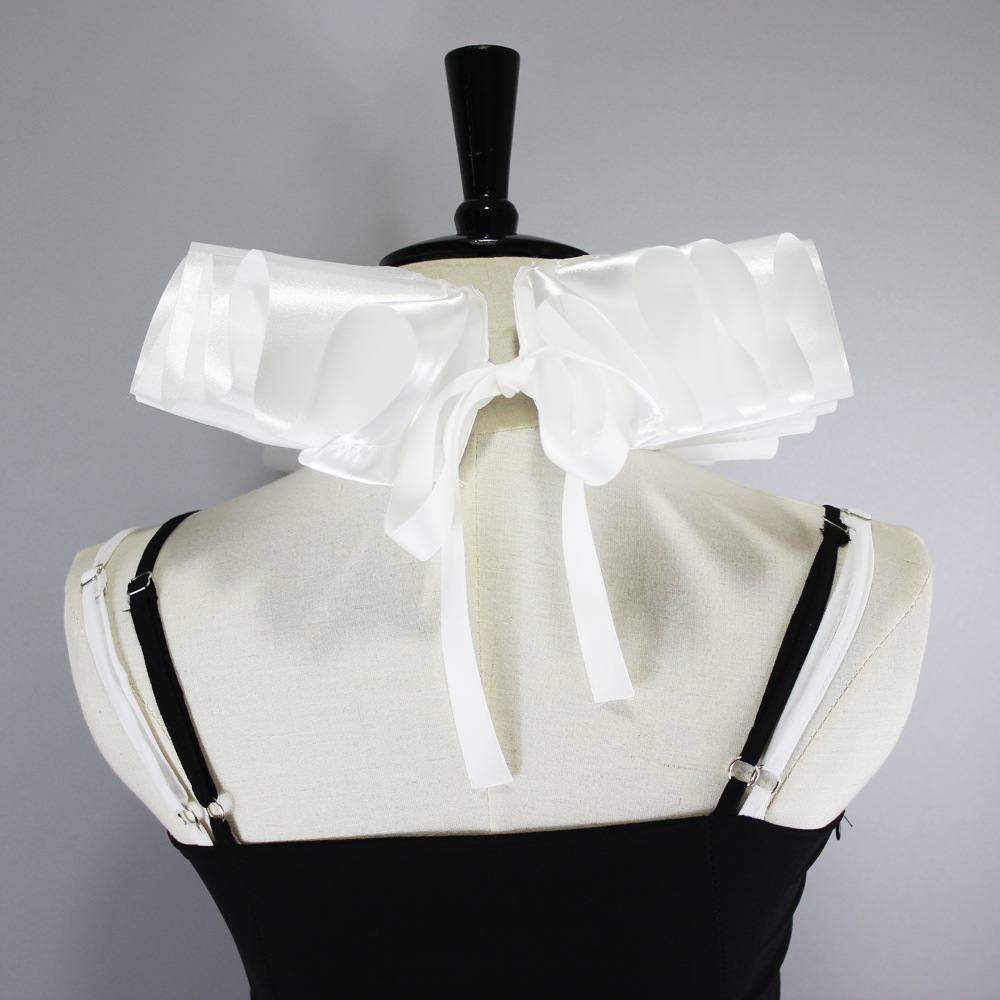 Classic New Style Handmade Ruff Collar Fake Collar Drama Stage Modeling Wedding Photo Photography Props