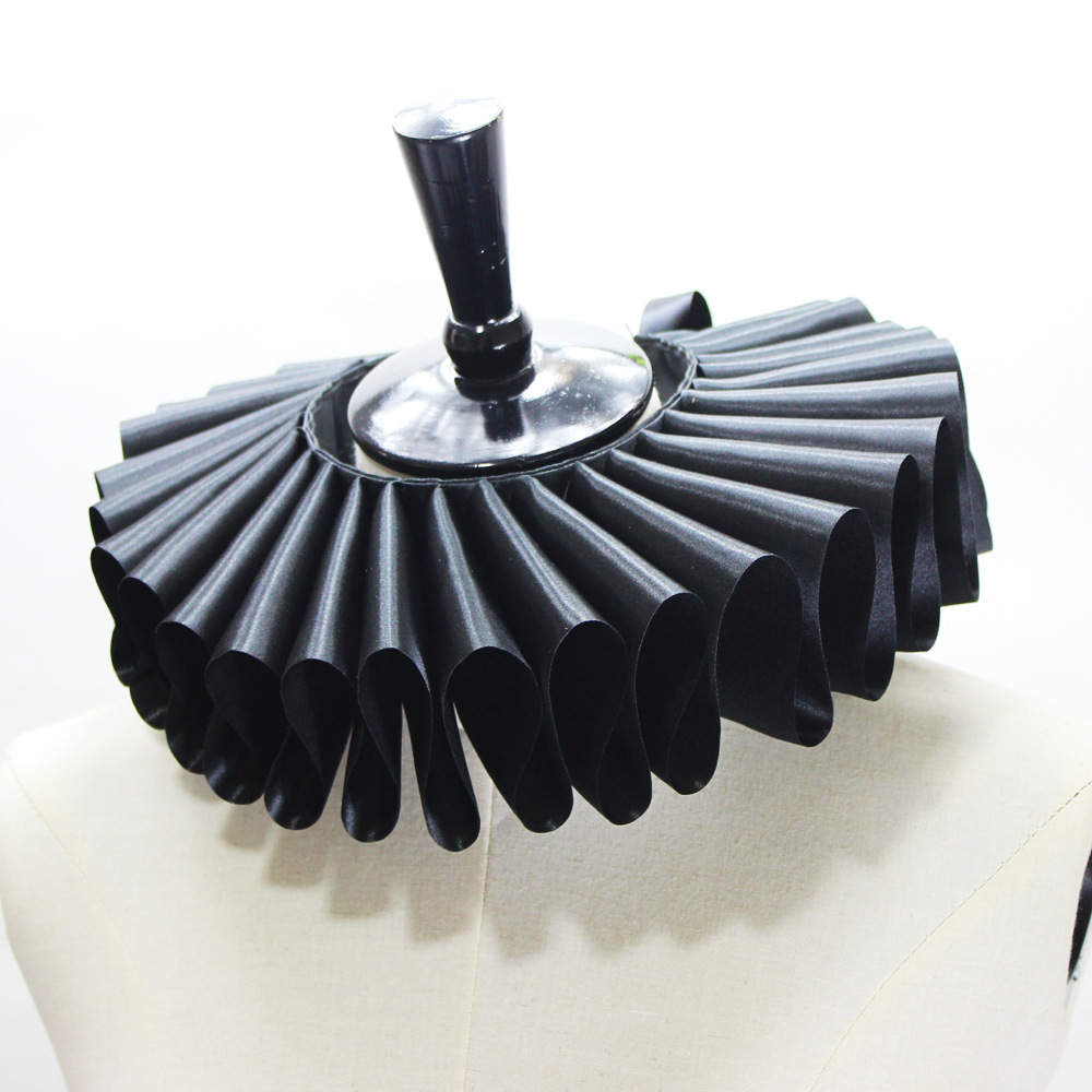 Classic New Style Handmade Ruff Collar Fake Collar Drama Stage Modeling Wedding Photo Photography Props