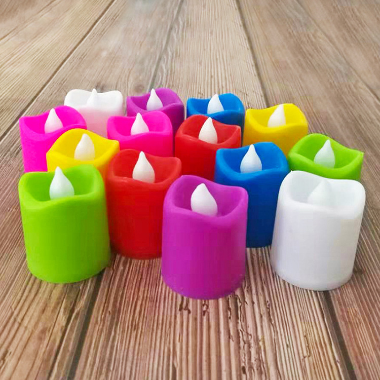 Electric Candle Lamp LED Candle Light Creative Wedding Birthday Wedding Candle Venue Layout Props Electronic Candle