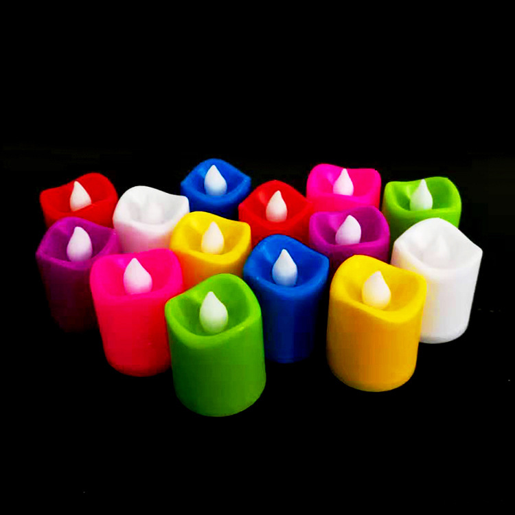 Electric Candle Lamp LED Candle Light Creative Wedding Birthday Wedding Candle Venue Layout Props Electronic Candle