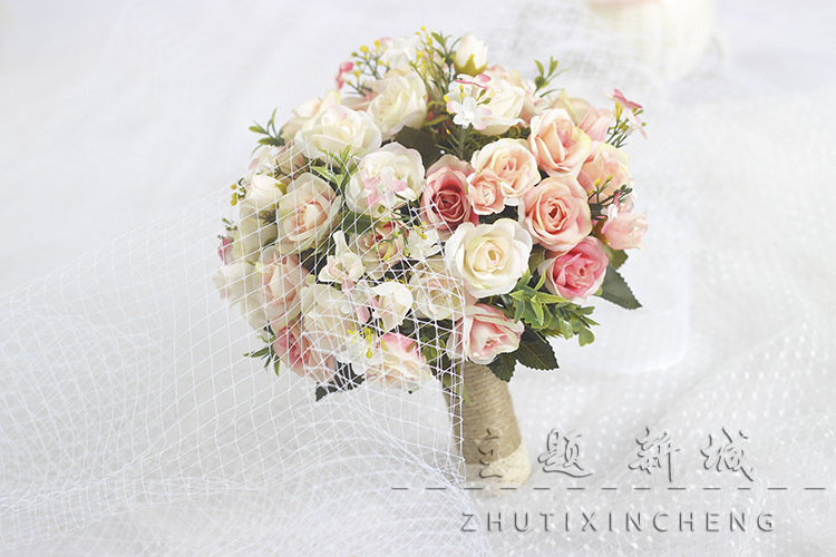 Bridal Bouquet Bridal Wedding Artificial Flower Photo Props Wedding Photo Mori Style Bridal Bouquet