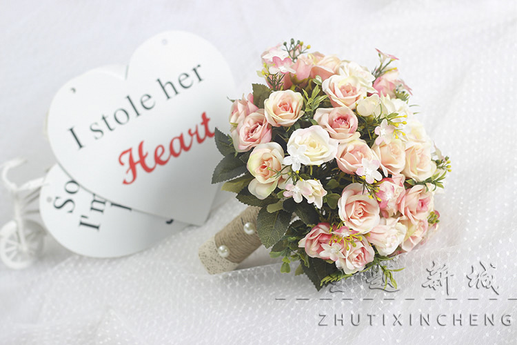 Bridal Bouquet Bridal Wedding Artificial Flower Photo Props Wedding Photo Mori Style Bridal Bouquet