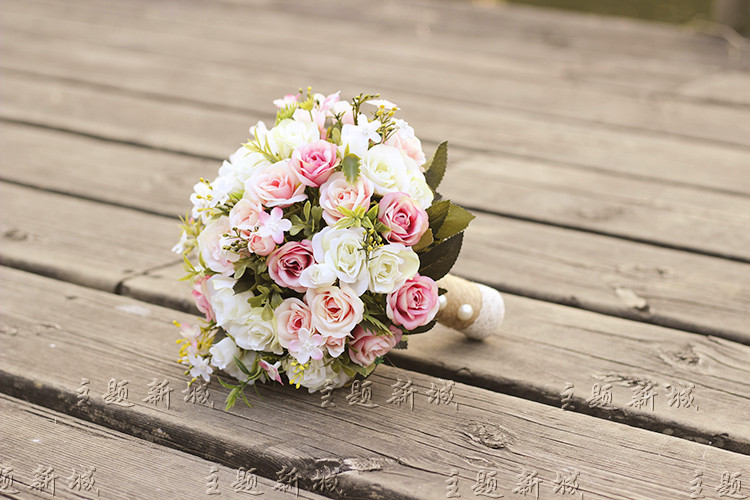 Bridal Bouquet Bridal Wedding Artificial Flower Photo Props Wedding Photo Mori Style Bridal Bouquet