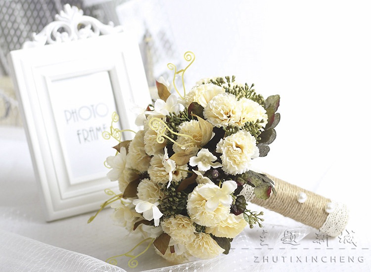 Bridal Bouquet Bridal Wedding Artificial Flower Photo Props Wedding Photo Mori Style Bridal Bouquet