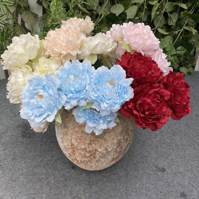 No. 5 Set Peony Wedding Hall Arch Road Lead Shooting Props Fake Wedding flower