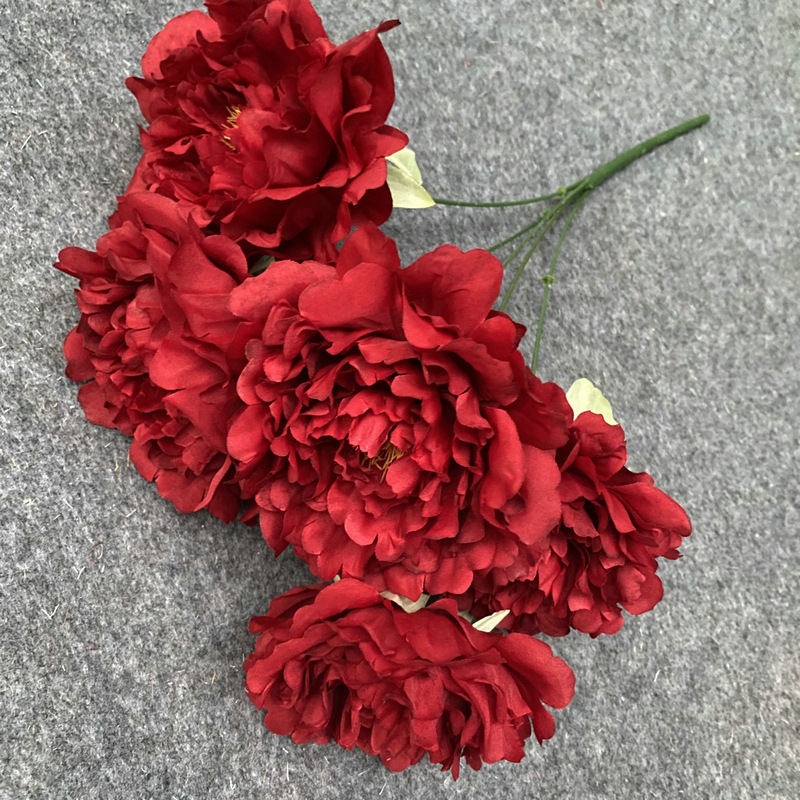 No. 5 Set Peony Wedding Hall Arch Road Lead Shooting Props Fake Wedding flower
