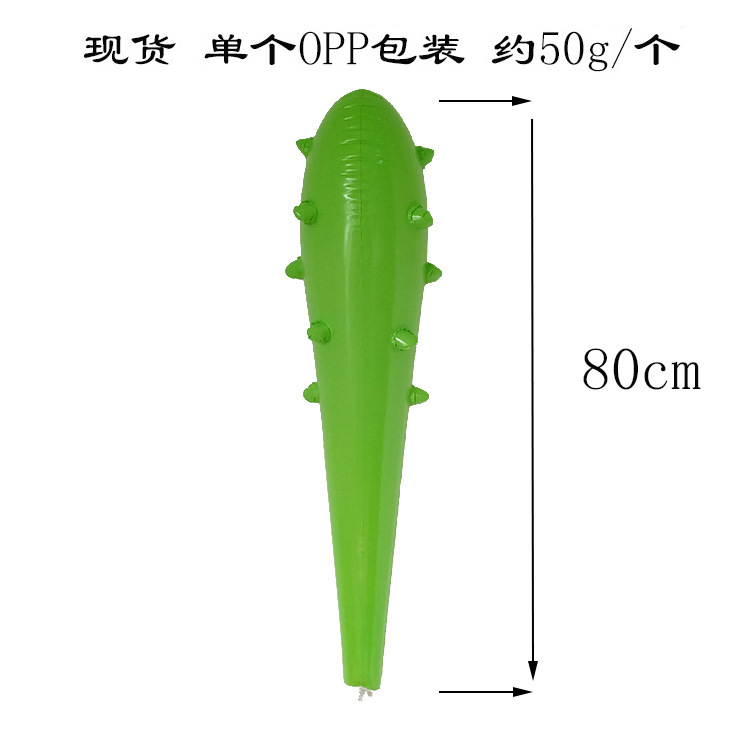 Factory in Stock PVC Inflatable Spiked Club Inflatable Toys Wholesale Wedding, Marriage Decorative Stall Organizing Props