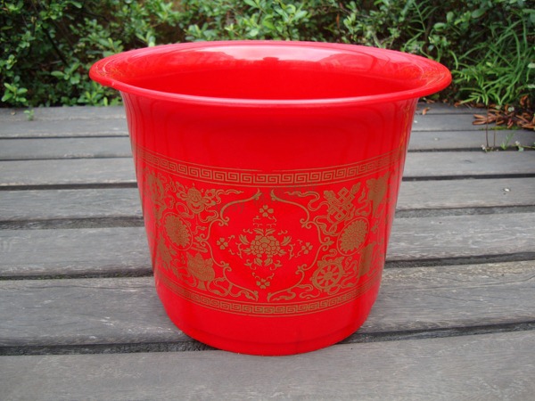 Factory-wholesale Chinese wedding flower red flower pot wedding flower pot 320-350 Factory-wholesale Chinese wedding flower red flower pot wedding flower pot 320-350