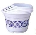 Factory-wholesale Chinese wedding flower red flower pot wedding flower pot 320-350 Factory-wholesale Chinese wedding flower red flower pot wedding flower pot 320-350