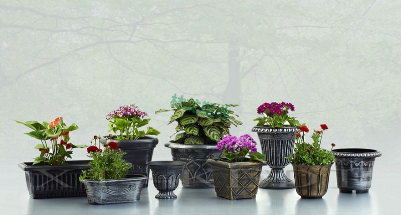 Factory-wholesale Chinese wedding flower red flower pot wedding flower pot 320-350 Factory-wholesale Chinese wedding flower red flower pot wedding flower pot 320-350