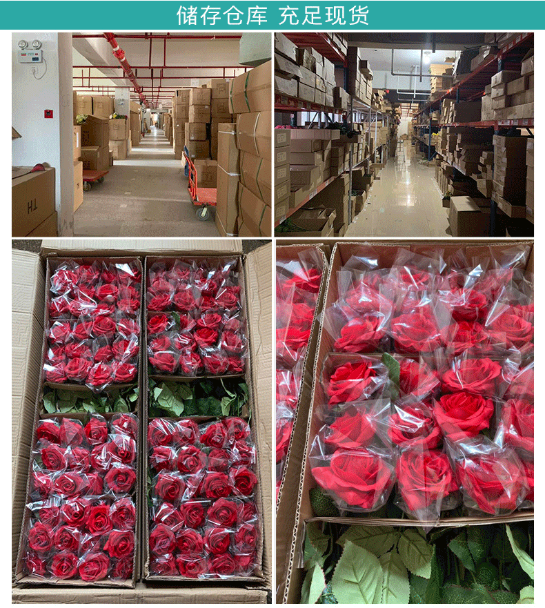 High-Grade Moisturizing Rose Home Decoration Wedding Props Hydrangea Artificial Flower Single Stem Hand Feeling 
