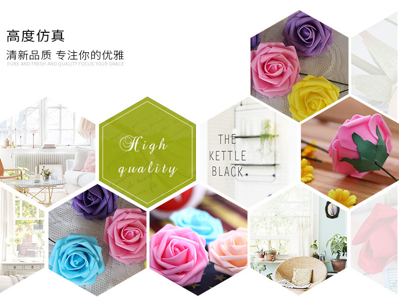 Factory Wholesale 8cm Artificial PE Rose Foamflower Wedding Flower Arch Bridal Bouquet Wedding Candies Box Floral Ball Bouquet Factory Wholesale 8cm Artificial PE Rose Foamflower Wedding Flower Arch Bridal Bouquet Wedding Candies Box Floral Ball Bouquet