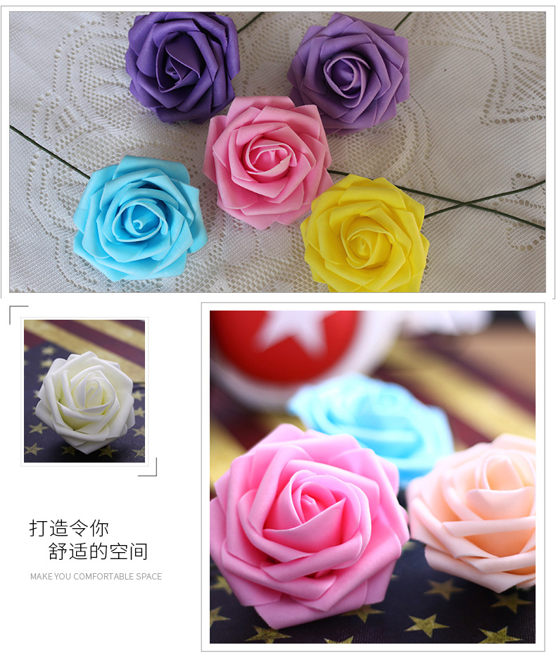 Factory Wholesale 8cm Artificial PE Rose Foamflower Wedding Flower Arch Bridal Bouquet Wedding Candies Box Floral Ball Bouquet Factory Wholesale 8cm Artificial PE Rose Foamflower Wedding Flower Arch Bridal Bouquet Wedding Candies Box Floral Ball Bouquet