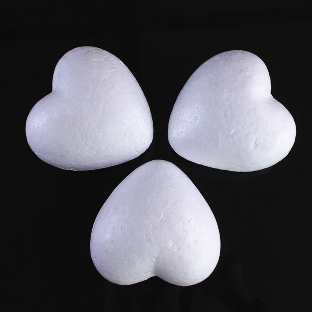 Creative Foam Ball White Solid Wedding Flower Arrangement Poly Dragon Ball Kindergarten Handicraft DIY Material Expandable Polystyrene Ball