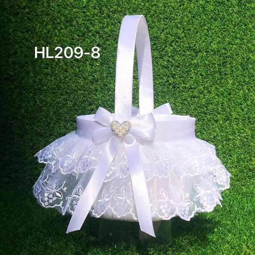 Factory Direct Sales Bridal Basket Wedding Flower Baskets Stable Supply Wholesale Customization Factory Direct Sales Bridal Basket Wedding Flower Baskets Stable Supply Wholesale Customization