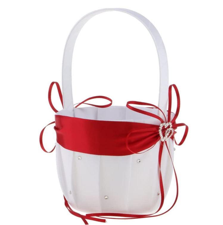 Factory Direct Sales Bridal Basket Wedding Flower Baskets Stable Supply Wholesale Customization
