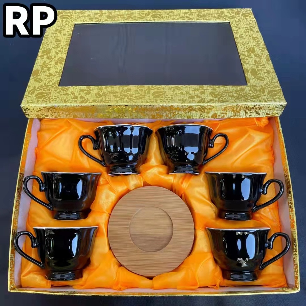 6 Cups 6 Saucers Coffee Set Set Ceramic Cup Ceramic Plate Style Coffee Set Tea Set Wedding Gift 6 Cups 6 Saucers Coffee Set Set Ceramic Cup Ceramic Plate Style Coffee Set Tea Set Wedding Gift