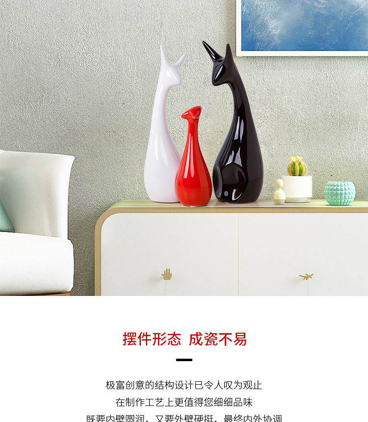 Home Creative Living Room Decorations Small Ornaments Wine Cabinet Room Small Ornaments Crafts Bedroom Wedding Gift