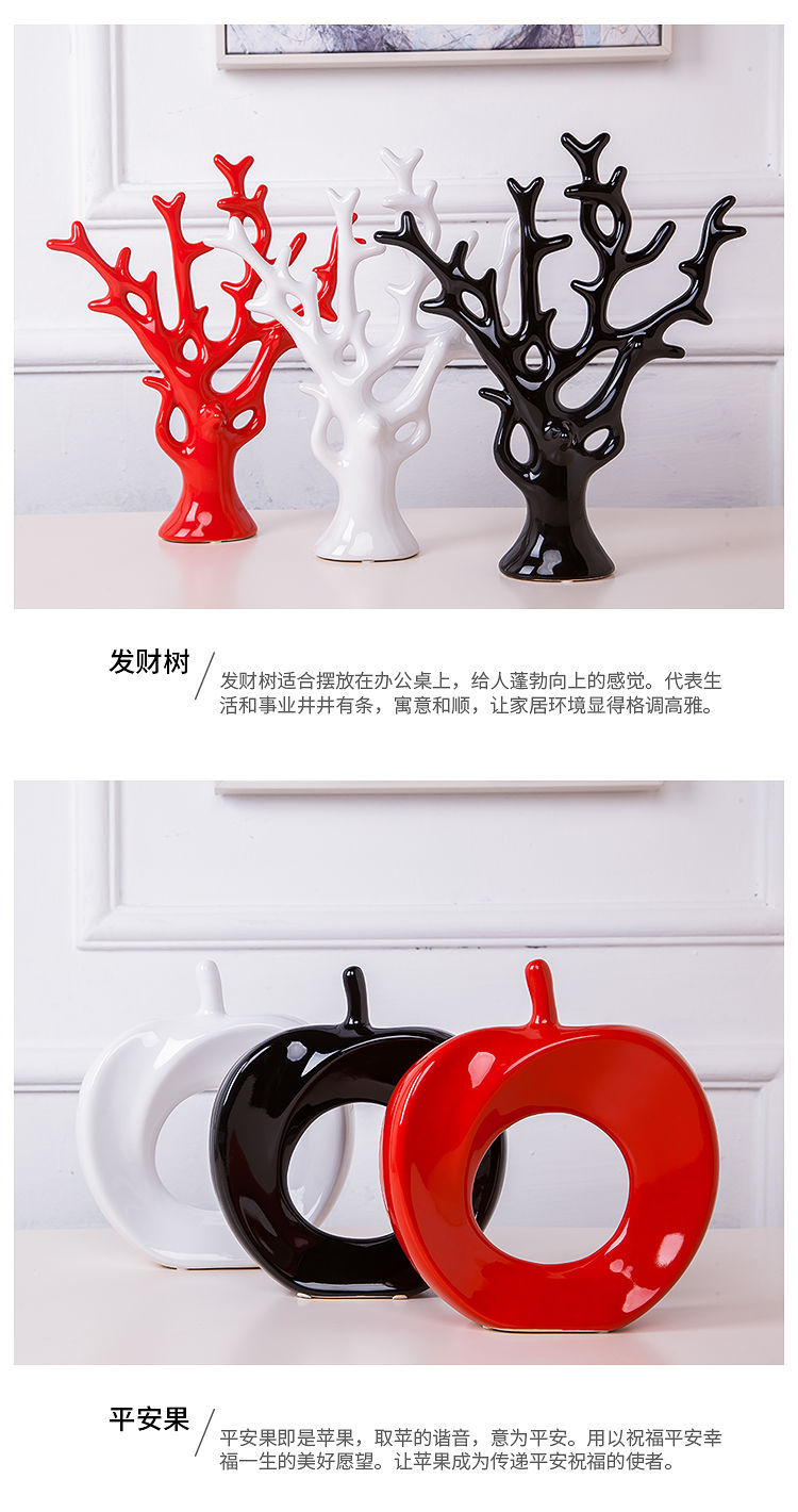 Home Creative Living Room Decorations Small Ornaments Wine Cabinet Room Small Ornaments Crafts Bedroom Wedding Gift